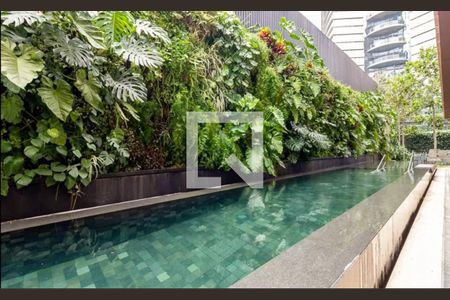 Área comum - Piscina de apartamento para alugar com 1 quarto, 51m² em Moema, São Paulo