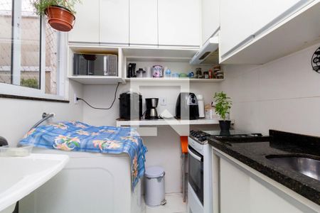 Cozinha e Área de Serviço de apartamento à venda com 2 quartos, 40m² em Ponte Rasa, São Paulo