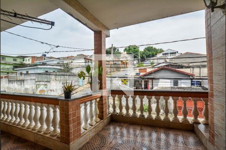 Varanda da Suíte de casa para alugar com 3 quartos, 230m² em Vila Homero Thon, Santo André