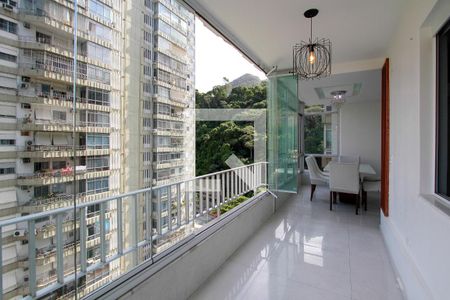 Varanda de apartamento para alugar com 3 quartos, 110m² em São Conrado , Rio de Janeiro