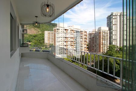 Varanda de apartamento para alugar com 3 quartos, 110m² em São Conrado , Rio de Janeiro