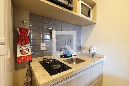 Sala/Quarto/Cozinha de apartamento para alugar com 1 quarto, 35m² em Santa Cruz do Jose Jacques, Ribeirão Preto