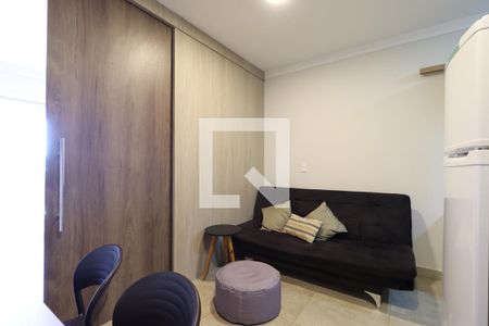 Sala/Quarto/Cozinha de apartamento para alugar com 1 quarto, 35m² em Santa Cruz do Jose Jacques, Ribeirão Preto