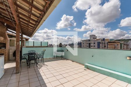 Cobertura de apartamento à venda com 4 quartos, 111m² em Castelo, Belo Horizonte