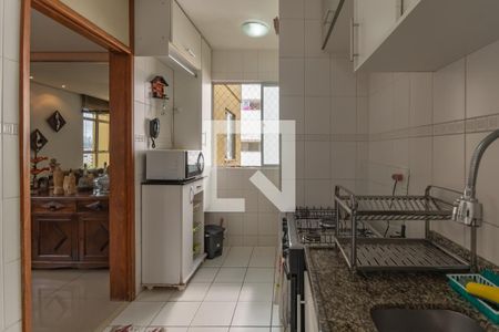 Cozinha de apartamento à venda com 4 quartos, 111m² em Castelo, Belo Horizonte