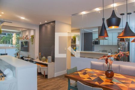 Sala de Jantar de apartamento para alugar com 2 quartos, 67m² em Jardim das Acacias, São Paulo