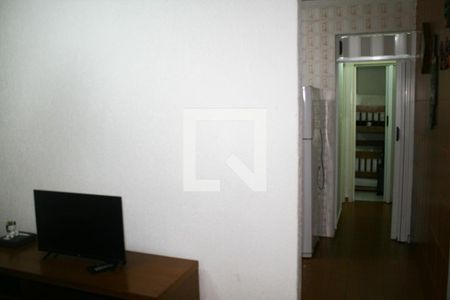 Sala de apartamento para alugar com 1 quarto, 58m² em Vila Assuncao, Praia Grande