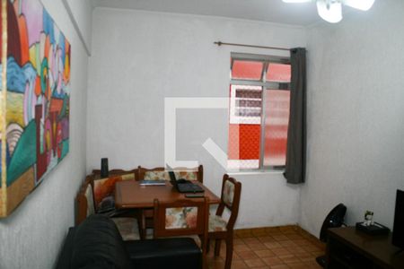 Sala de apartamento para alugar com 1 quarto, 58m² em Vila Assuncao, Praia Grande