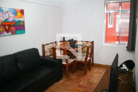 Sala de apartamento para alugar com 1 quarto, 58m² em Vila Assuncao, Praia Grande