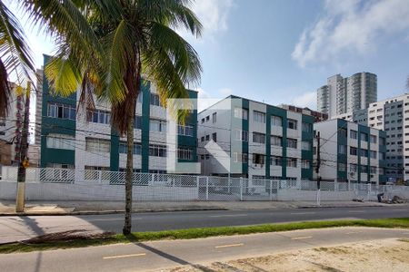 Fachada do Prédio de kitnet/studio para alugar com 1 quarto, 44m² em Vila Tupi, Praia Grande