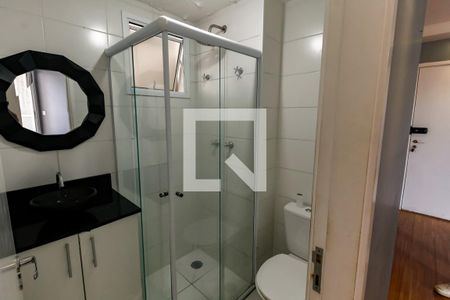 Banheiro de apartamento à venda com 2 quartos, 51m² em Jardim Monte Alegre, Taboão da Serra