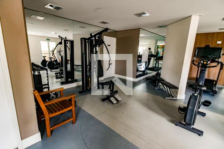 Área comum - Academia de apartamento à venda com 2 quartos, 51m² em Jardim Monte Alegre, Taboão da Serra