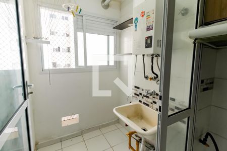 Área de Serviço de apartamento à venda com 2 quartos, 51m² em Jardim Monte Alegre, Taboão da Serra