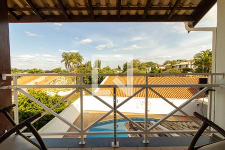 Varanda  de casa à venda com 3 quartos, 287m² em Loteamento Caminhos de San Conrado (sousas), Campinas