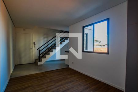 Sala de apartamento para alugar com 2 quartos, 106m² em Vila Valparaíso, Santo André