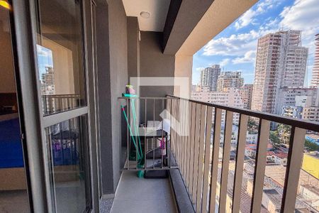Varanda de kitnet/studio para alugar com 1 quarto, 27m² em Cerqueira César, São Paulo