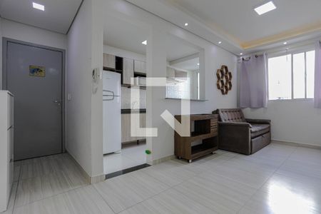 Sala de apartamento para alugar com 2 quartos, 51m² em Vila Mogilar, Mogi das Cruzes