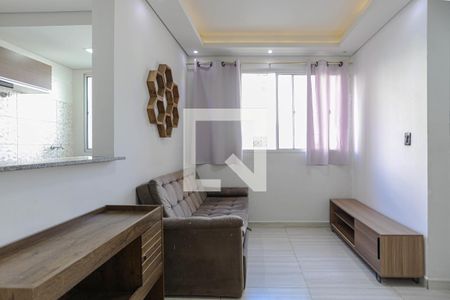 Sala de apartamento para alugar com 2 quartos, 51m² em Vila Mogilar, Mogi das Cruzes