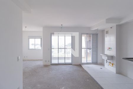 Sala de apartamento à venda com 2 quartos, 64m² em Jardim das Flores, Osasco