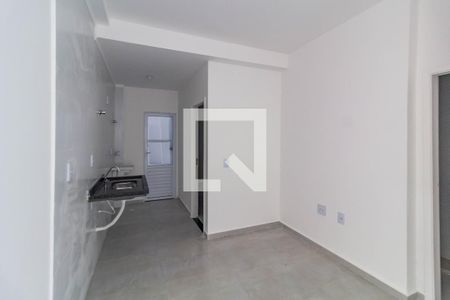 Sala-Cozinha de apartamento à venda com 2 quartos, 39m² em Cidade Antônio Estevão de Carvalho, São Paulo