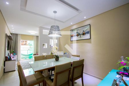 Sala de casa à venda com 3 quartos, 129m² em Vila Humaita, Santo André