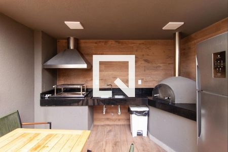 Área comum - Churrasqueira de kitnet/studio à venda com 1 quarto, 29m² em Vila Independencia, São Paulo