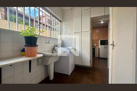 Área de Serviço de apartamento à venda com 4 quartos, 138m² em Gutierrez, Belo Horizonte