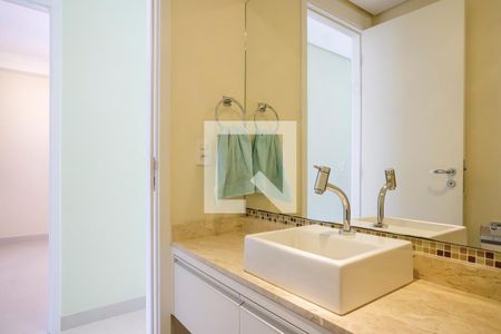 Lavabo da  Sala de apartamento à venda com 3 quartos, 147m² em Osvaldo Cruz, São Caetano do Sul