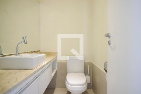 Lavabo da  Sala de apartamento à venda com 3 quartos, 147m² em Osvaldo Cruz, São Caetano do Sul