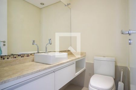 Lavabo da  Sala de apartamento à venda com 3 quartos, 147m² em Osvaldo Cruz, São Caetano do Sul