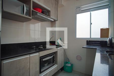 Cozinha de apartamento à venda com 2 quartos, 48m² em Morro Santana, Porto Alegre