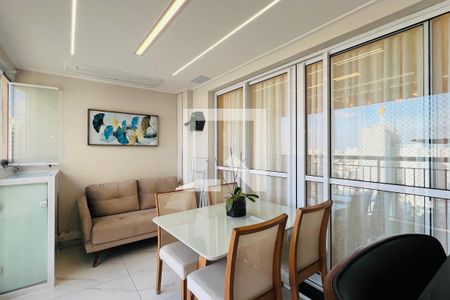 Varanda gourmet de apartamento à venda com 3 quartos, 106m² em Jardim Flor da Montanha, Guarulhos