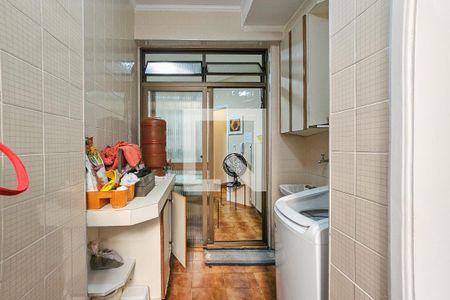 Área de serviço de apartamento para alugar com 3 quartos, 98m² em Jardim Las Palmas, Guarujá