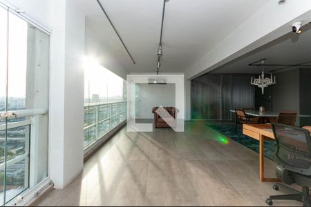 Varanda Estendida de apartamento à venda com 3 quartos, 386m² em Vila Leopoldina, São Paulo