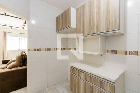 Cozinha de casa de condomínio à venda com 2 quartos, 74m² em Burgo Paulista, São Paulo