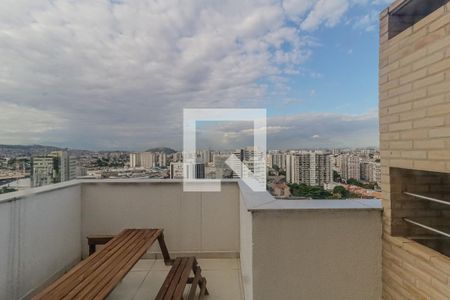 Quarto 2 - Suíte vista de apartamento à venda com 3 quartos, 116m² em Todos Os Santos, Rio de Janeiro
