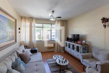 Sala de apartamento à venda com 3 quartos, 105m² em Tijuca, Rio de Janeiro