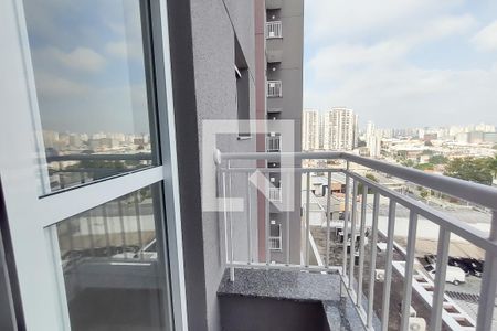 varanda da cozinha/Área de serviço de apartamento à venda com 2 quartos, 56m² em Parque das Nações, Santo André