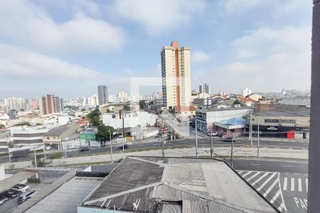 vista varanda da cozinha/Área de serviço de apartamento à venda com 2 quartos, 56m² em Parque das Nações, Santo André