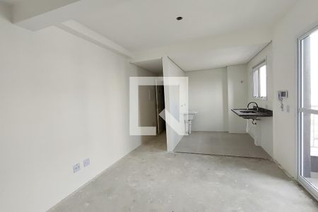 Sala de apartamento à venda com 2 quartos, 56m² em Parque das Nações, Santo André