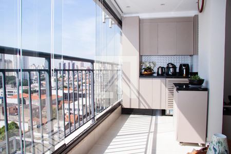 Sacada/Sala de apartamento à venda com 2 quartos, 62m² em Barra Funda, São Paulo