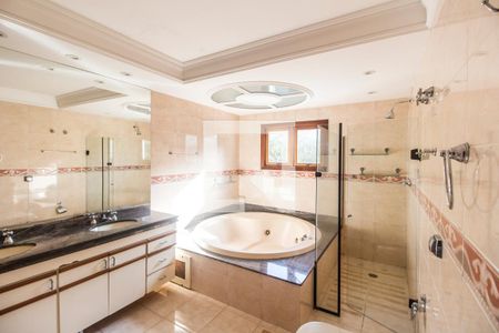 Banheiro da Suíte 4 de casa de condomínio à venda com 4 quartos, 540m² em Alphaville, Santana de Parnaíba