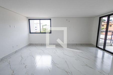 Sala de apartamento à venda com 3 quartos, 90m² em Santa Amelia, Belo Horizonte