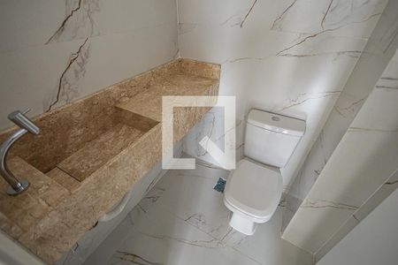 Lavabo de apartamento à venda com 3 quartos, 90m² em Santa Amelia, Belo Horizonte