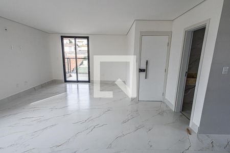 Sala de apartamento à venda com 3 quartos, 90m² em Santa Amelia, Belo Horizonte