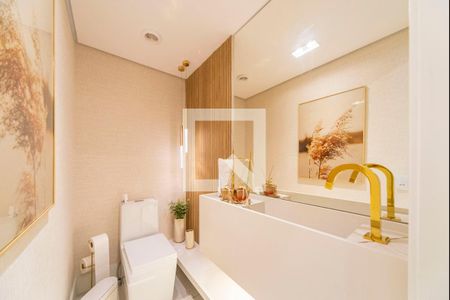 Lavabo de apartamento para alugar com 3 quartos, 112m² em Vila Gilda, Santo André