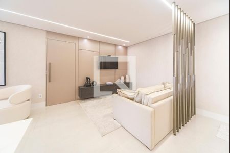 Sala de apartamento para alugar com 3 quartos, 112m² em Vila Gilda, Santo André