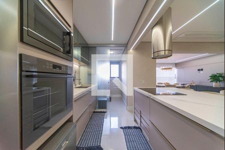 Cozinha de apartamento para alugar com 3 quartos, 112m² em Vila Gilda, Santo André