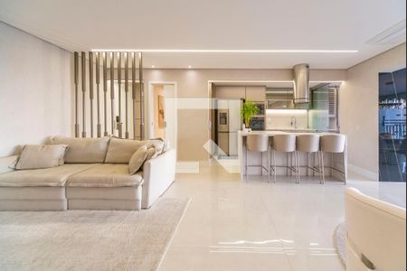 Área comum - Salão de festas de apartamento para alugar com 3 quartos, 112m² em Vila Gilda, Santo André