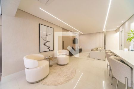 Sala de apartamento para alugar com 3 quartos, 112m² em Vila Gilda, Santo André